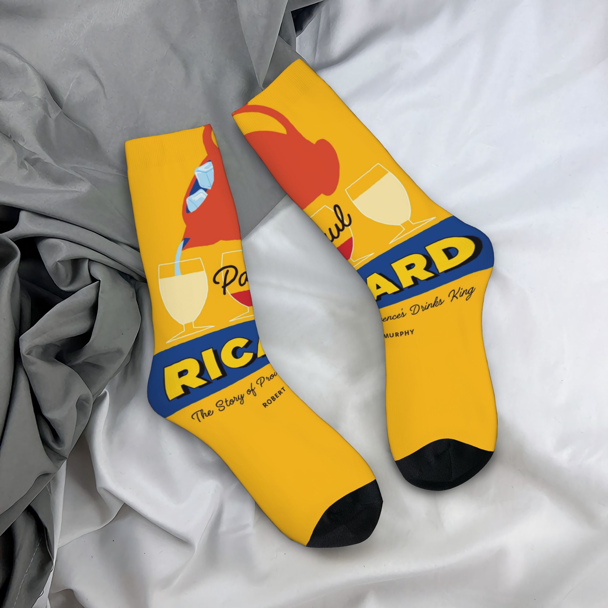 Dress Sock Men - Custom Funny Mens R-ricards Drink Dress