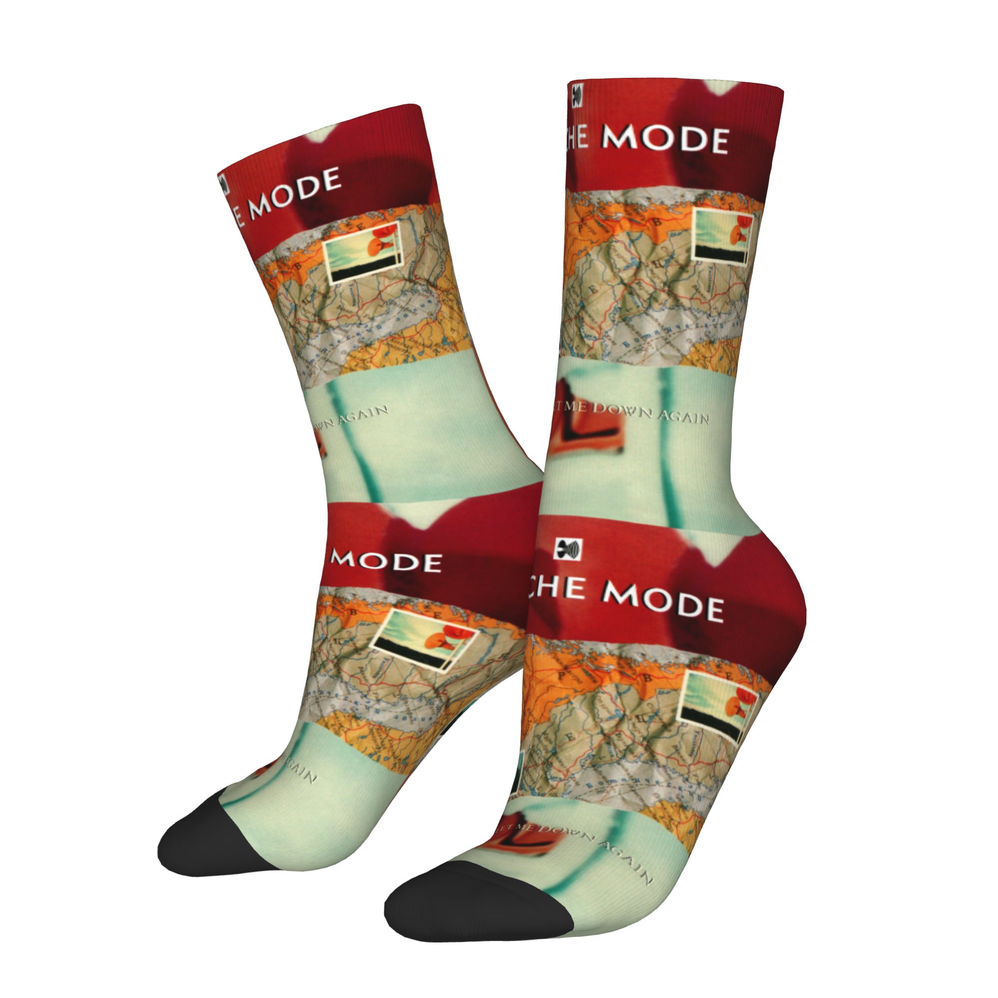 Custom D-Depeche Cool Mode Ele - Dress Sock Men 评论和价格