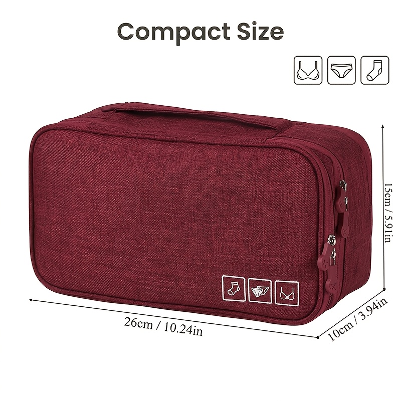 1 PCS Portable Foldable Travel - Sock Organizer Tray 评论和价格