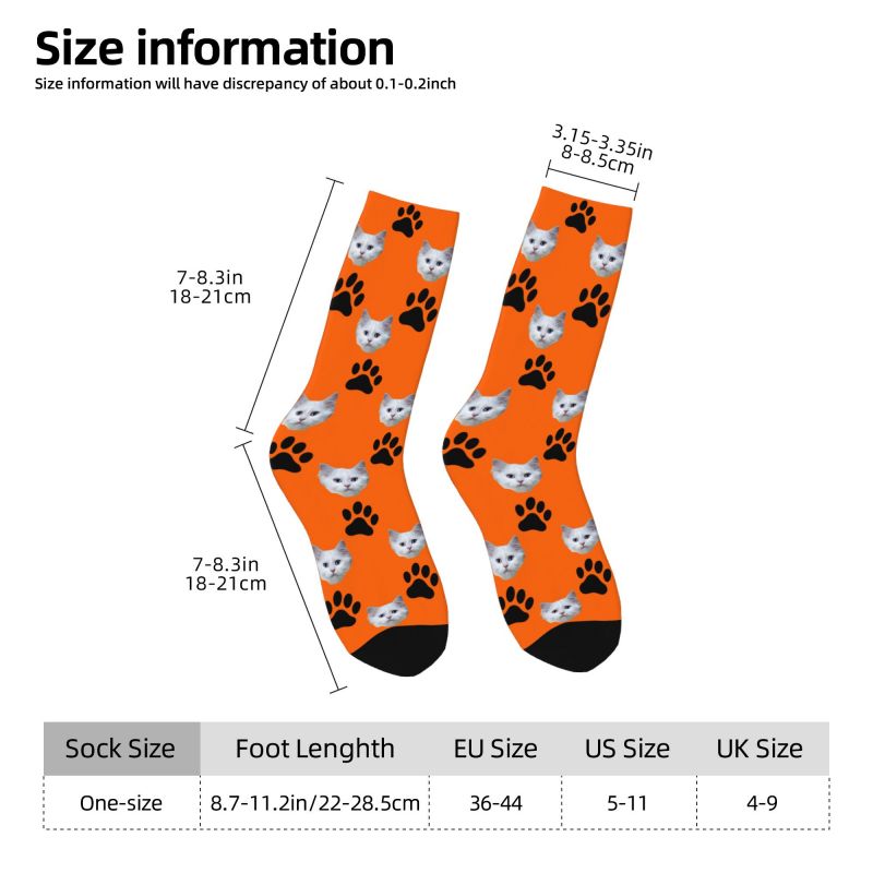 Custom Personalized Cat Head F - Dress Sock Men 评论和价格